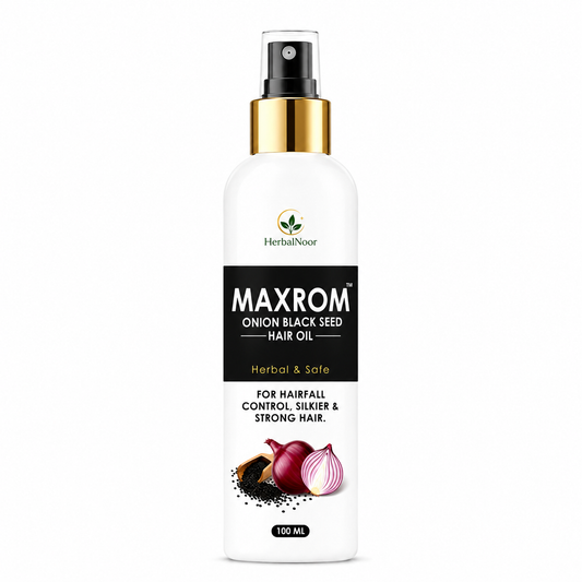 HerbalNoor MAXROM Onion Black Seed Hair Oil