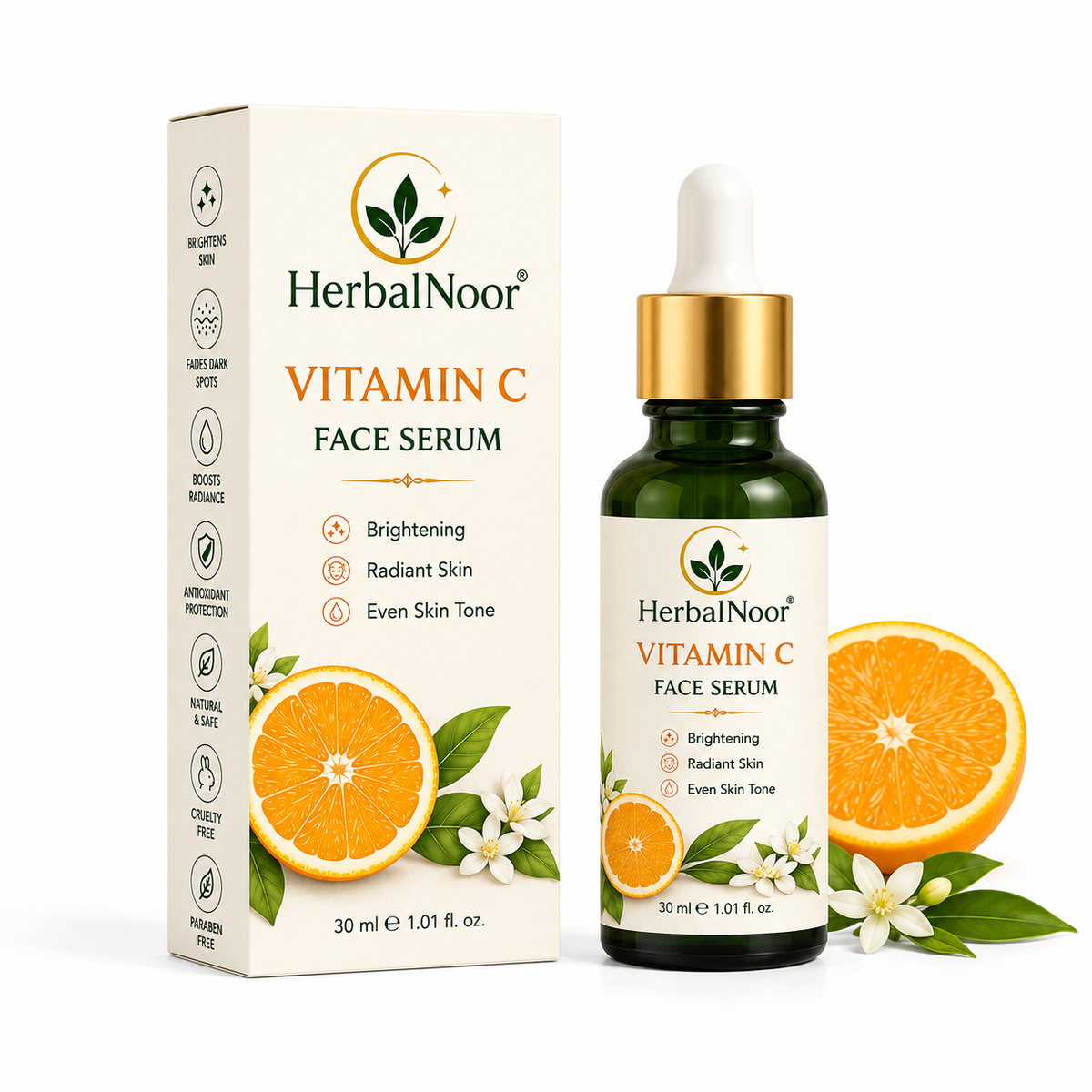 HerbalNoor Vitamin C Face Serum (30 ml)
