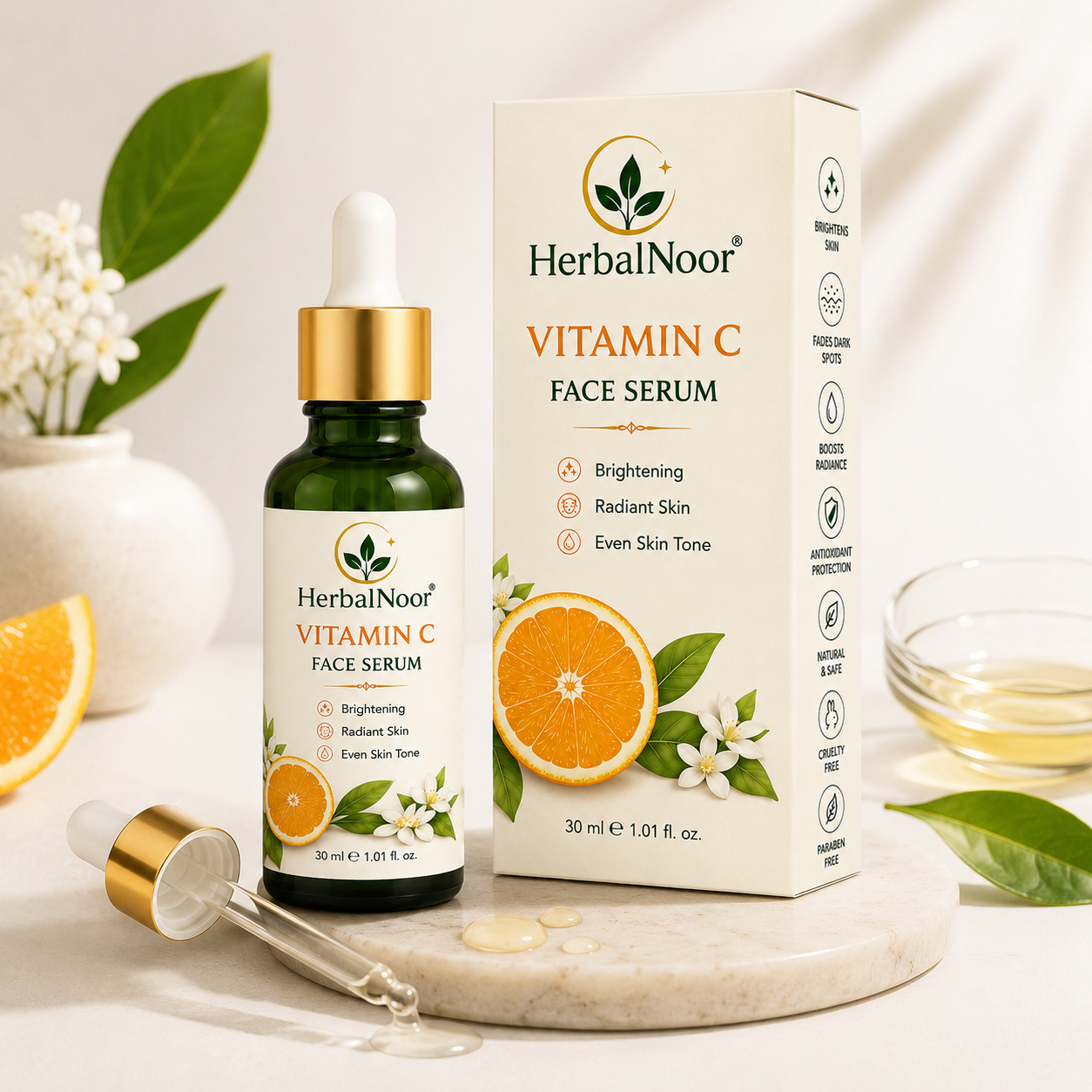 HerbalNoor Vitamin C Face Serum (30 ml)